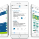 Schoop for business employee engagement smartphone screens